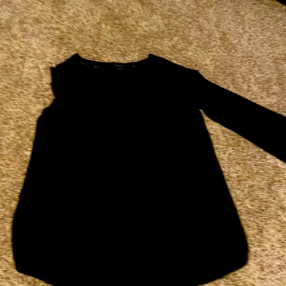 Devotion by Cyrus Women’s Black Long Sleeve with Lace Sleeve